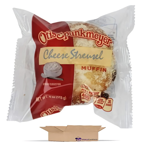 Individually Wrapped Muffins By Otis Spunkmeyer | 4 Ounce | Pack Of 12 (cheese Streusel)