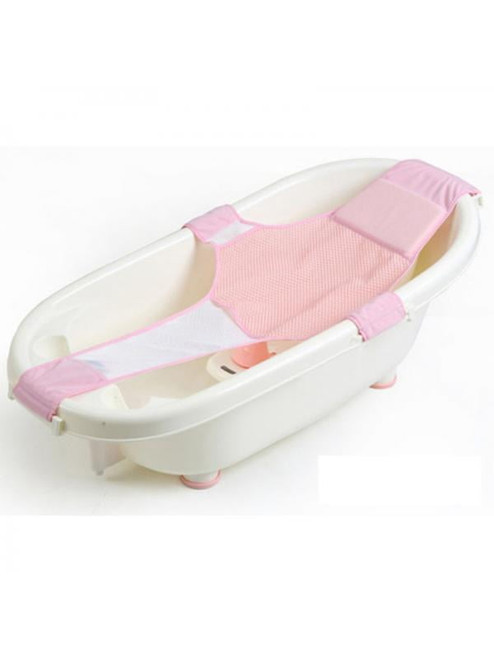Luxsea Infant Adjustable Bathroom Seat Bathing Bathtub Seat Newborn Shower Net Safety Security Seat Support Baby Care Accessories