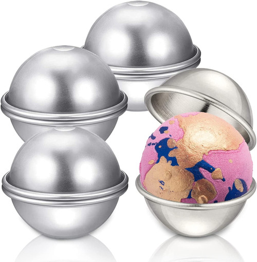 Bath Bomb Mold 10 Pieces, Diy Metal Bath Bomb Mold For Crafting  Diy Making Supplies, By Aousthop