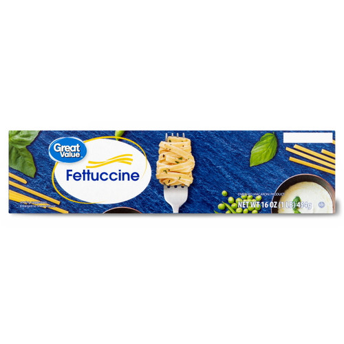 Great Value Fettuccine, 16 Oz