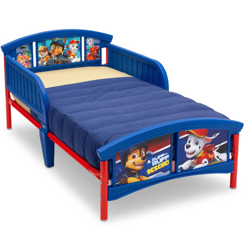 Delta Children Nick Jr. Paw Patrol Plastic Toddler Bed, Blue