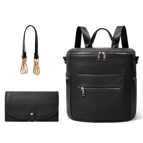 Ookwe Multifunction Mother-baby Handbag Backpack Diaper Bags Fashion Travel Waterproof