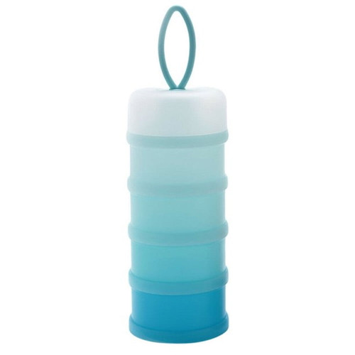 1/2/4/6pieces Baby Formula Dispenser, Portable Container Milk Powder Dispenser, Travel Storage Container For Baby Food, Stackable Container For Storing Baby Sandwiches, Bpa Free, 4 Compartments