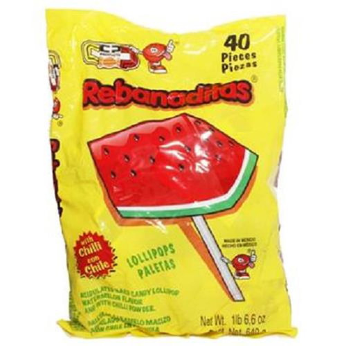Spicy Mexican Candy Kit Including Vero Watermelon Rebanaditas Lollipops, 120 ...