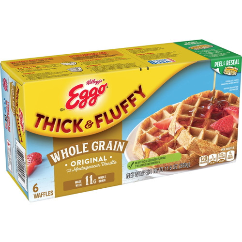 Eggo Frozen Waffles, Original, 11.6 Oz, Frozen