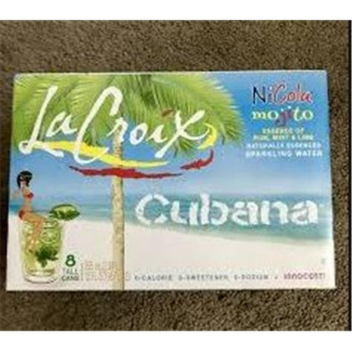 Lacroix  12 Fl Oz Nicola Cubana Sparkling Water