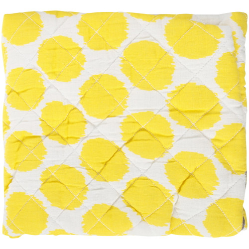 Bacati Ikat Zigzag Yellow Dots Changing Pad Cover
