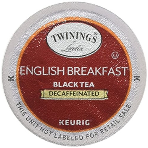 Twinings English Breakfast Decaf Tea K-cups 96ct