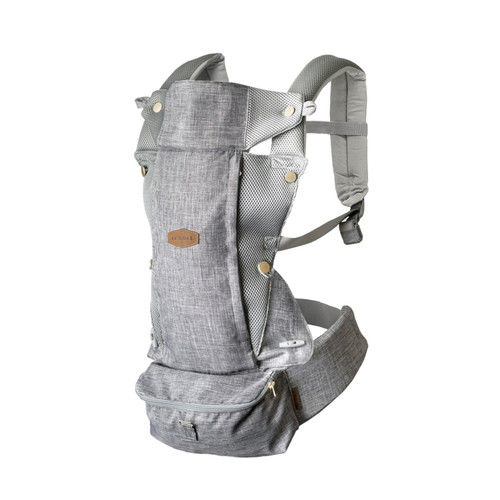 Jj Cole Peek Convertible Baby Carrier, Heather Gray
