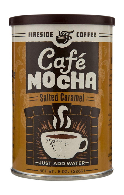 Fireside Coffee Instant Cafe Mocha (salted Caramel) (8 Ounce)