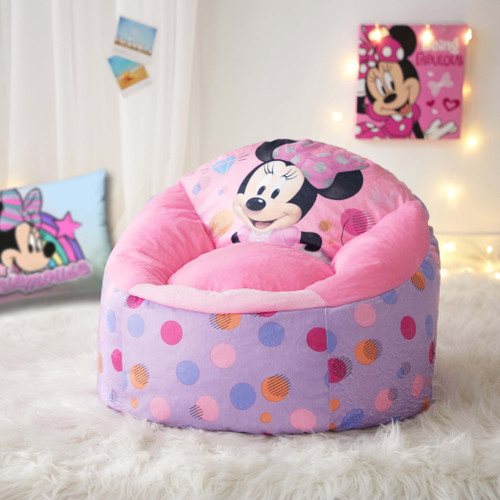 Minnie Mouse Minnie Mouse Bean Bag Chair, Pink