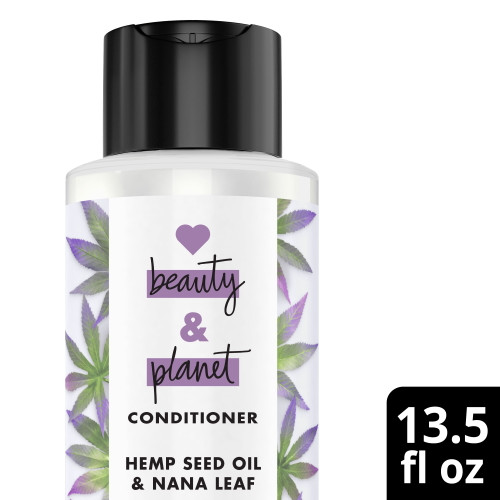 Love Beauty And Planet Hemp Seed Oil And Nana Leaf Soothe & Nourish Daily Conditioner 13.5 Fl Oz