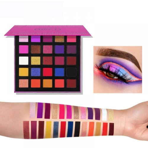 25 Colors Eyeshadow Palette Matte High Pigmented Colorful Eyeshadow Makeup Palette Shimmer Bright Color Eye Shadow Powder,easy To Blend,long Lasting Waterproof Makeup Pallet Karlsitek
