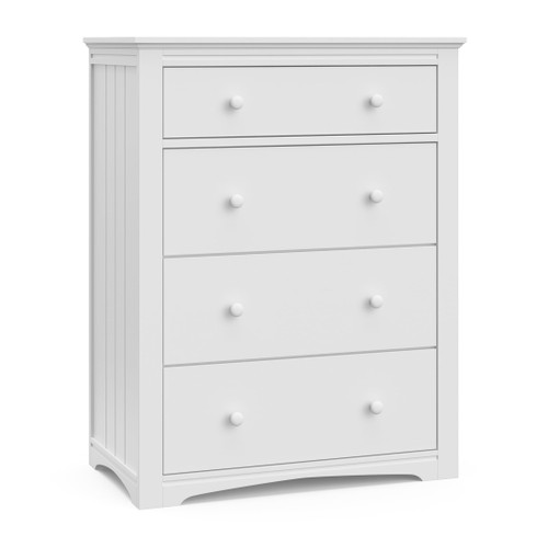Graco Hadley 4-drawer Classic Vertical Dresser White Finish