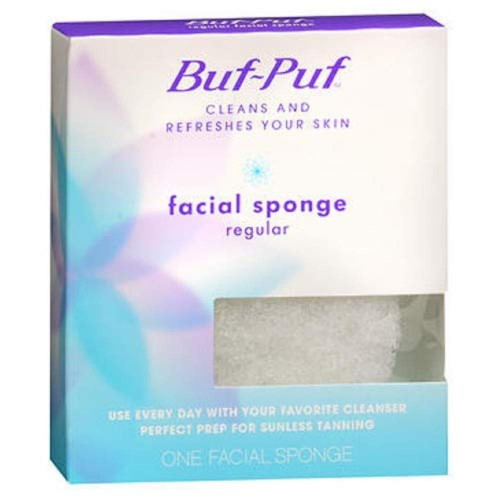 Buf-puf Facial Sponge (regular) (3), Use Every Day With Your Favorite Soap Or Cleanser. By Bufpuf