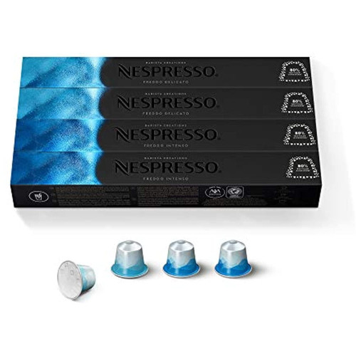 Nespresso Original Line Iced Coffee Variety Pack, 1.35 Oz, 40 Count