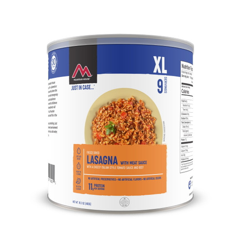 Mountain House Lasagna With Meat Sauce #10 Can