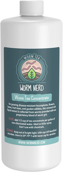 Arcadia Garden Products Worm Nerd Worm Tea Concentrate, 1 Qt