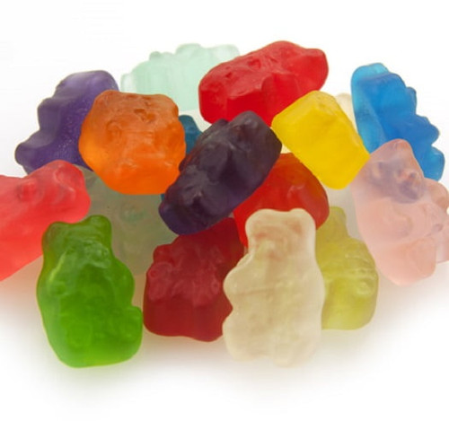 Albanese Gummi Bears 12 Flavors Assorted Fruit Bulk Gummi Candy 1 Pound