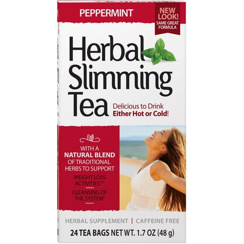 21st Century Healthcare Caffeine-free Peppermint Herbal Tea Bags, 24 Ct
