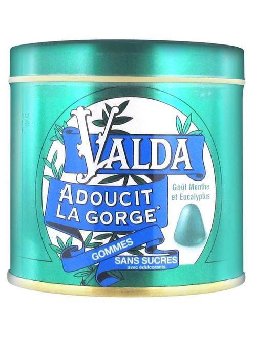 Valda Pastilles Gums Mint Eucalyptus Taste Sugarfree 160g
