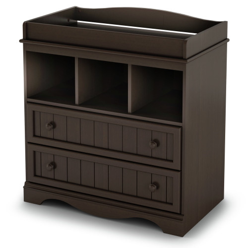 South Shore Savannah Changing Table With Drawers, Espresso