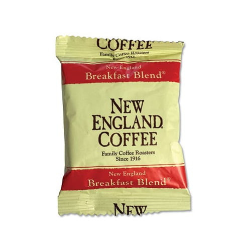 New England Coffee Coffee Portion Packs, Breakfast Blend, 2.5 Oz Pack, 24 Ct