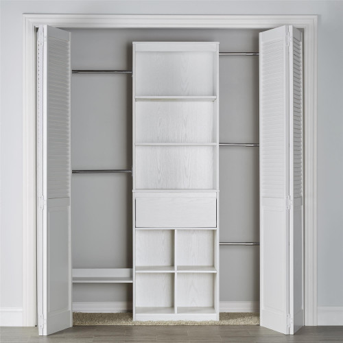 Little Seeds Grow With Me Closet, White