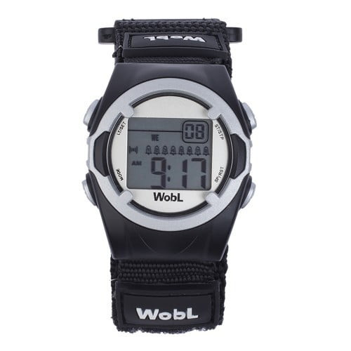 Wobl Black Vibrating Watch