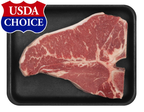 Beef Choice Angus T-bone Steak Bone-in, 0.53 - 2.23 Lb