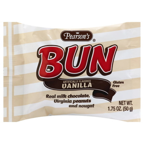 Pearson Candy Pearsons Vanilla & Roasted Peanuts Bun, 1.75 Oz