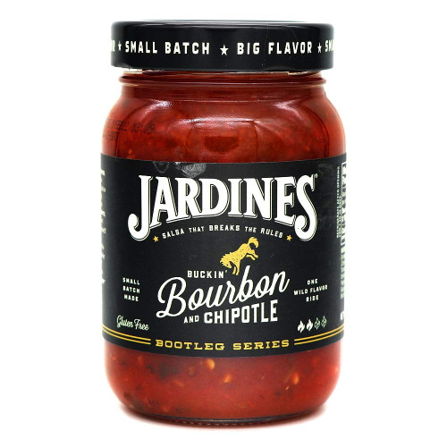 Jardine's Buckin' Bourbon & Chipotle Salsa, 16 Ounce ( Pack Of 2.)