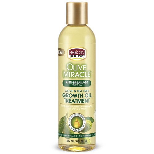 African Pride Olive Miracle Hair Growth Oil, 8 Fl Oz
