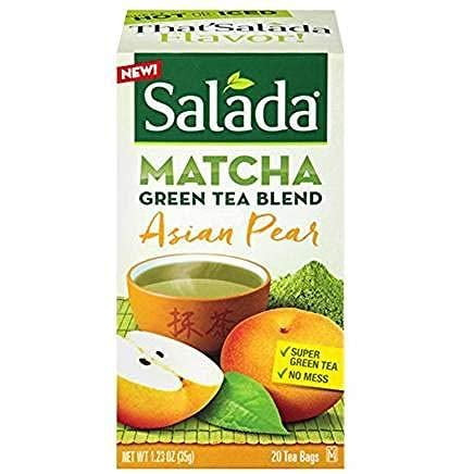Salada Tea Green Matcha Asian Pear, 20 Oz