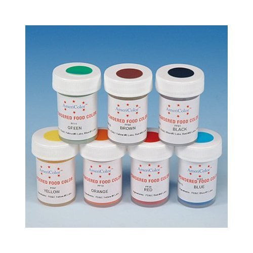 Americolor, Powder Food Color, Yellow 3gm