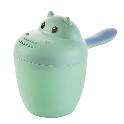 Huoge Baby Shampoo Rinser Durable Cartoons Baby Bath Wash Hair Cup