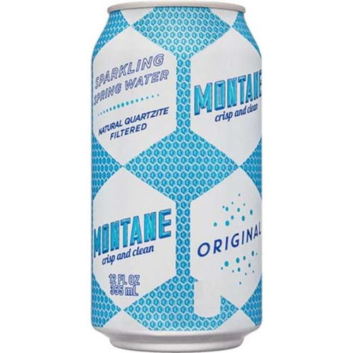 Montane Hg2386191 0.6 Oz Unflavored Water Sparkling - Case Of 3
