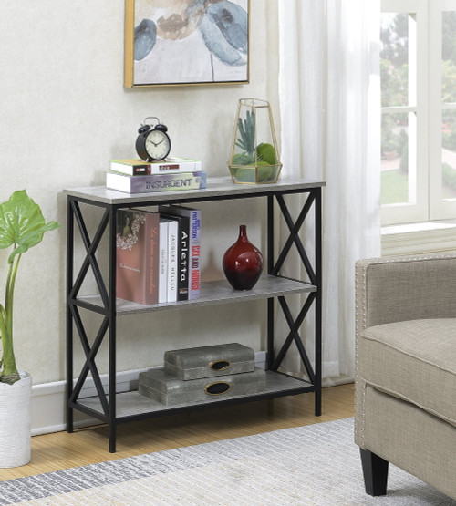 Convenience Concepts Tucson 3 Tier Bookcase, Faux Birch