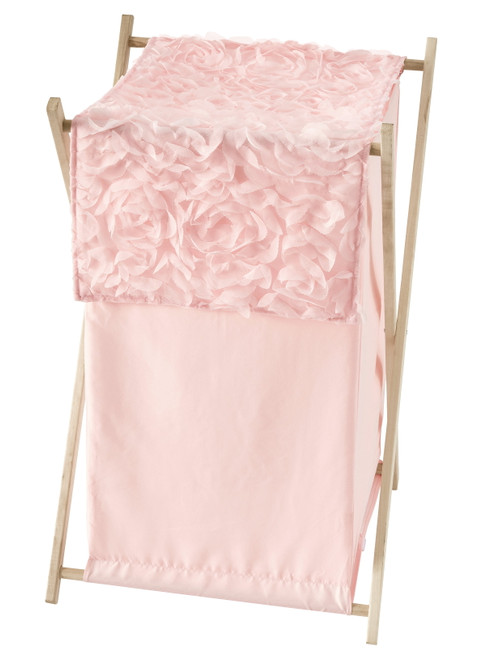 Pink Floral Rose Laundry Hamper By Sweet Jojo Designs