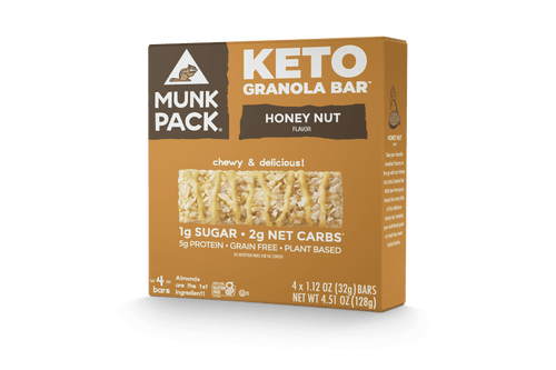 Keto Granola Bar - Honey Nut - 4pk