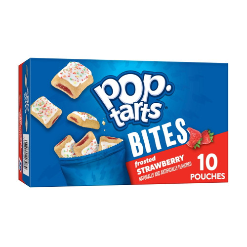 Pop-tarts Baked Pastry Bites, Frosted Strawberry, 14.1 Oz, 10 Count