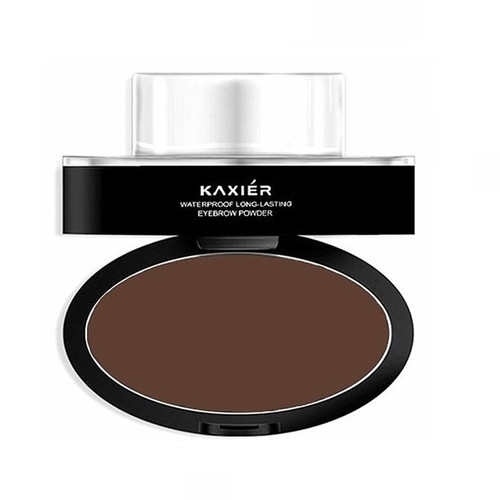 Zuiguangbao 2021 Brown Lazy Quick Makeup Seal Eyebrow Powder Finish Fine Eyebrow Waterproof Old Lasting Natural And Charming Triple