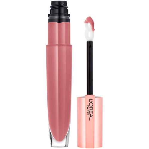 L'oreal Paris Glow Paradise Lip Balm-in-gloss With Pomegranate Extract, Feathery Fleur, 0.23 Fl. Oz.