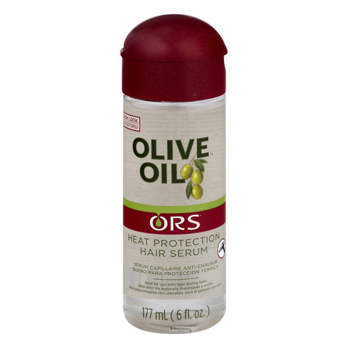 Ors Olive Oil Heat Protection Moisturizing Hair Serum, 6 Fl Oz