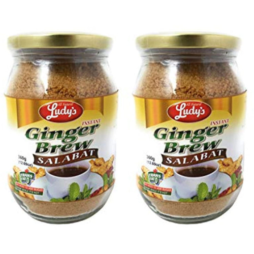 Ludys Ginger Salabat Tea (ginger Brew) 360 Gram, Pack Of 2