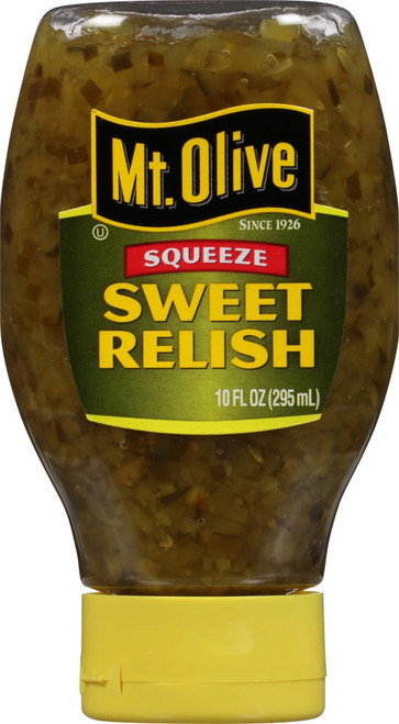 Mt. Olive Squeeze Sweet Relish, 10 Fl Oz Bottle