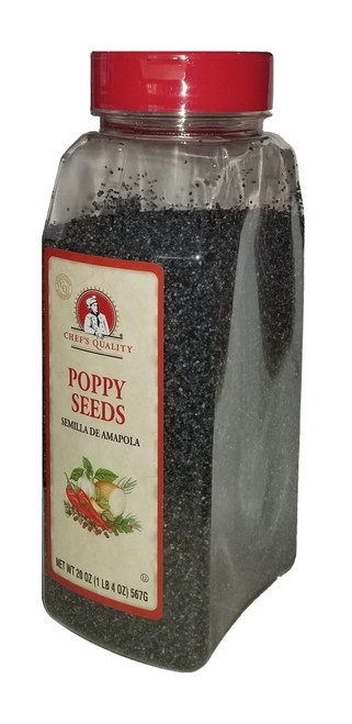 Chef's Quality Poppy Seeds 20 Ounce