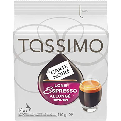 Tassimo 14-t Discs Carte Noire Long Espresso 110g, Made In Canada
