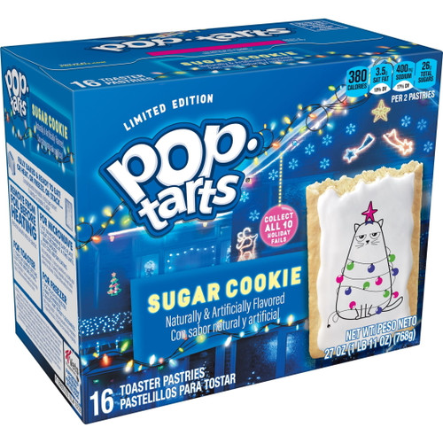 Pop-tarts Toaster Pastries, Frosted Sugar Cookie, 27 Oz, 16 Count