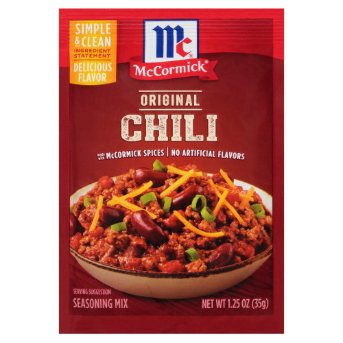 Mccormick Chili Seasoning Mix, 1.25 Oz